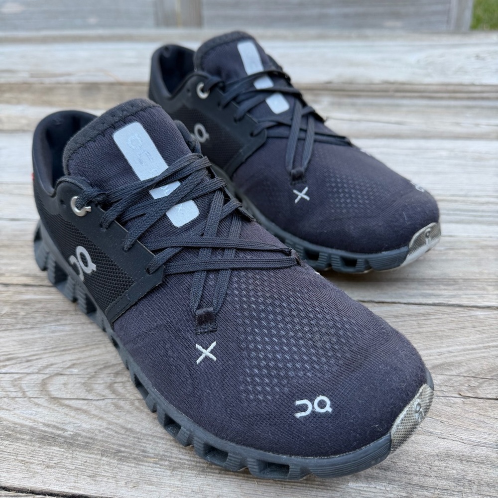 On Cloud X 3 Black Training‎ Sneakers Women’s 8.5 EU 40 - Picture 2 of 13